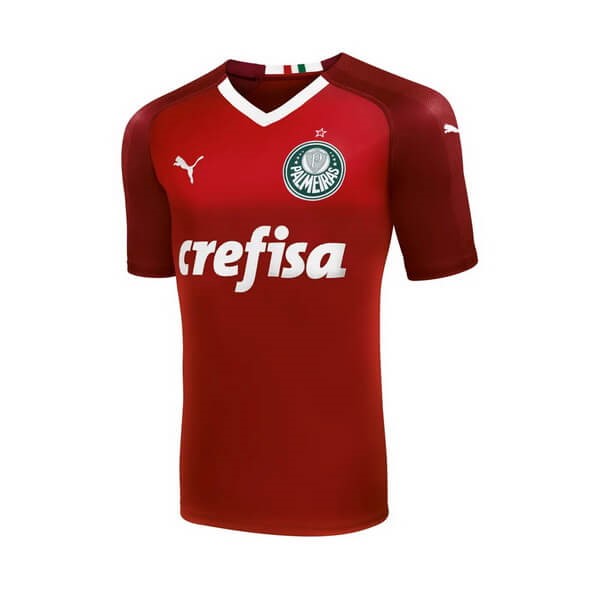 Tailandia Camiseta Palmeiras 3ª Portero 2019 2020 Rojo